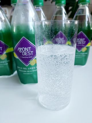 몽베스트 Montbest with Sparkling water Lemon OR Lime 20병(랜덤) — 5점을 준 리뷰어가 2022년 12월 올린 사용 사진