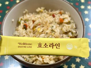 목 넘김이 편한 곡물발효효소 웰테므 효소라인 — 4점을 준 리뷰어가 2023년 1월 올린 사용 사진