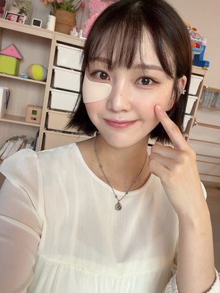 원에이드 알로에사포나리아 투명 골프패치 & 원에이드 하이드로겔 스포츠패치 — 5점을 준 리뷰어가 2022년 8월 올린 사용 사진