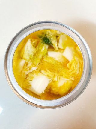 셰프애찬 단호박 백김치 1kg — 5점을 준 리뷰어가 2022년 10월 올린 사용 사진