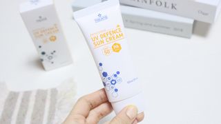 [트리티스] UV 디펜스 선크림 PA+++ / SPF50+  60ml — 4점을 준 리뷰어가 2021년 1월 올린 사용 사진