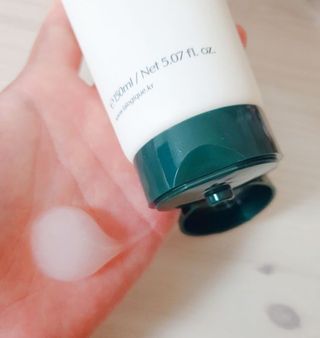 라로지크 X3 리페어 퍼퓸 헤어팩 150mℓ — 4.5점을 준 리뷰어가 2021년 12월 올린 사용 사진