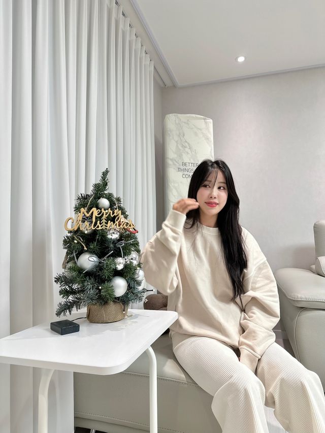 메이플 피그먼트 맨투맨 8.COL 리뷰 사진