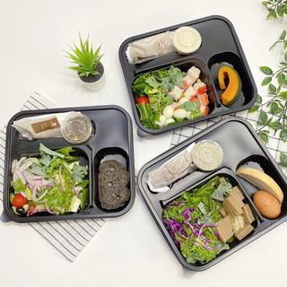 참살이도시락 작심삼일 샐러드도시락 3개 맛보기 새벽배송 또는 택배배송 — 5점을 준 리뷰어가 2021년 9월 올린 사용 사진