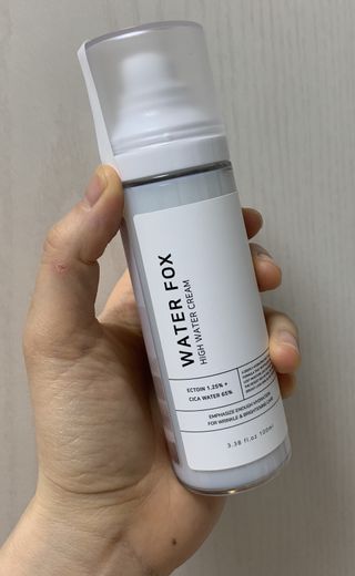 가치 WATERFOX(워터폭스)-엑토인 시카-비옴 하이 워터 크림 (100ml) — 5점을 준 리뷰어가 2023년 3월 올린 사용 사진