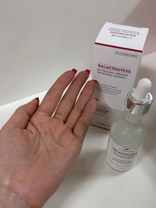 오투에니원 갈락토미세스 리바이탈라이징 프리미엄 화이트닝 에센스 50ml — 4점을 준 리뷰어가 2023년 2월 올린 사용 사진