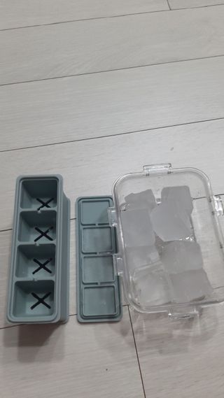 니디즈 포트아이스 2단 밀폐 실리콘 얼음틀 — 5점을 준 리뷰어가 2023년 2월 올린 사용 사진
