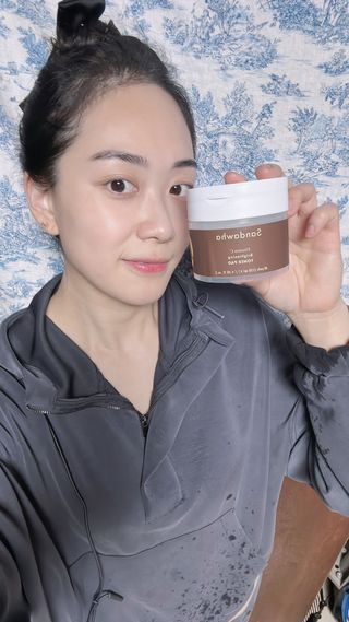 산다화 비타민씨 화이트닝 토너 패드 — 4.5점을 준 리뷰어가 2023년 11월 올린 사용 사진
