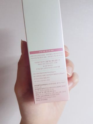 나우 [리브엠] 123억개 엑소좀으로 채운 눈부신 광채, 엑소코어 화이트닝 텐션 앰플 — 5점을 준 리뷰어가 2023년 10월 올린 사용 사진