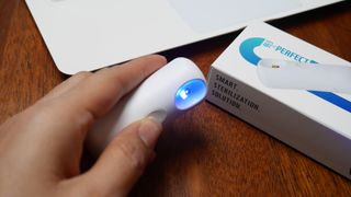lumion Vitok 휴대용 살균캡슐 — 4점을 준 리뷰어가 2021년 1월 올린 사용 사진