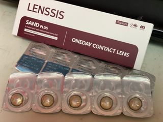 렌시스 LENSSIS [ 렌시스 ] 최적의 함수율로 오랫동안 촉촉한 원데이 렌즈 ｜ 5컬러 중 택1｜ — 4.5점을 준 리뷰어가 2021년 5월 올린 사용 사진