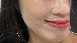 프리마인 메이크업과 들뜨는 각질까지 한방에 깐달걀로! 순하기까지한 셀베이스 그린티클렌저(200ml) — 5점을 준 리뷰어가 2023년 5월 올린 사용 사진