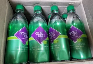 몽베스트 Montbest with Sparkling water Lime20병 — 4.5점을 준 리뷰어가 2021년 10월 올린 사용 사진