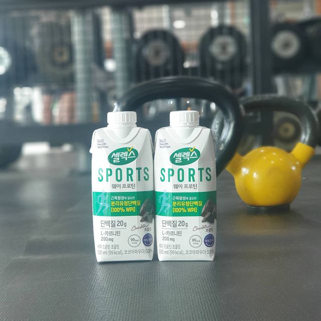 셀렉스 스포츠 웨이 프로틴 초콜릿 _ 330ml x 12팩 리뷰 사진