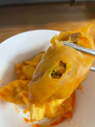한만두 진한 해물맛 짬뽕만두 1kg — 5점을 준 리뷰어가 2021년 4월 올린 사용 사진