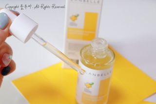 랑벨 비타 에너지 잡티 앰플 50ml 고농축 비타민, 저자극, 수분 촉촉, 미백 앰플 — 5점을 준 리뷰어가 2022년 3월 올린 사용 사진