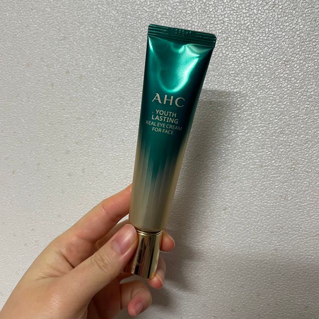 [NEW 탄력유턴 아이크림] AHC 유스 래스팅 리얼 아이크림 포 페이스 리뷰 사진