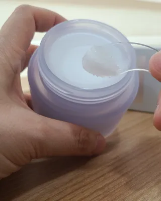 트리마이 민감 피부도 안심하고 사용 가능한 원스텝 클렌저, 멜로우 유 클렌징 밤 — 5점을 준 리뷰어가 2022년 11월 올린 사용 사진