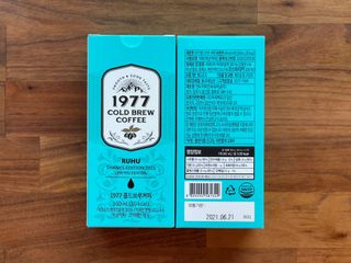 여우두마리 1977 콜드브루 스틱 더치커피 루후 커피팩토리 — 5점을 준 리뷰어가 2021년 2월 올린 사용 사진