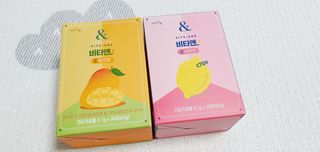 비타앤C 레몬맛, 망고맛 — 5점을 준 리뷰어가 2021년 6월 올린 사용 사진