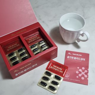 트루헬퍼 홀인원 블러드큐어 혈행+혈압+콜레스테롤 한번에 1박스 1개월 — 5점을 준 리뷰어가 2023년 2월 올린 사용 사진