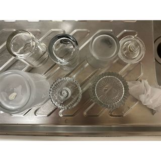 부직포나라 중금속유해물질ZERO 뜯어쓰는 주방 일회용수세미 60매 2매 — 4점을 준 리뷰어가 2022년 11월 올린 사용 사진