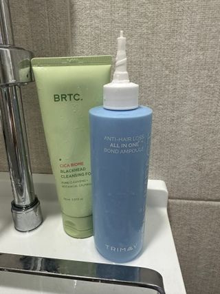 트리마이 안티 헤어로스 올인원 본드 앰플 200ml — 5점을 준 리뷰어가 2023년 2월 올린 사용 사진