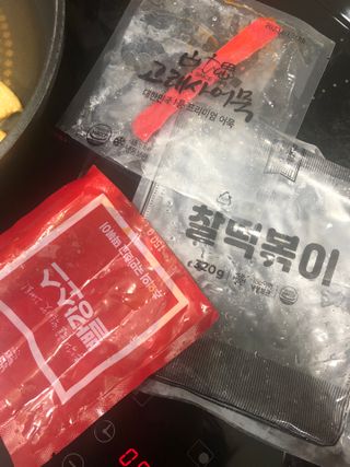 추억의 국민학교 떡볶이 국떡 뉴트로 5종 — 5점을 준 리뷰어가 2021년 11월 올린 사용 사진