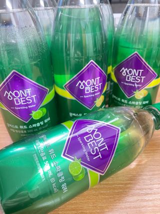 몽베스트 Montbest with Sparkling water Lime20병 — 5점을 준 리뷰어가 2022년 7월 올린 사용 사진