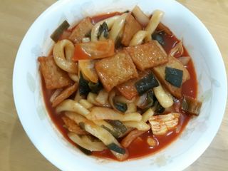 추억의 국민학교 떡볶이 국떡 뉴트로 5종 — 4점을 준 리뷰어가 2021년 9월 올린 사용 사진