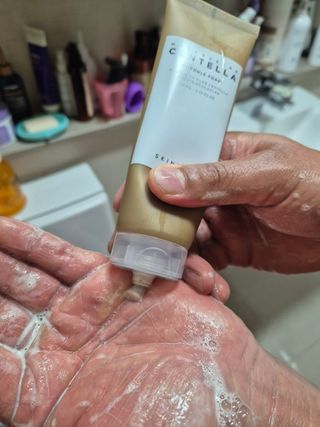 스킨1004 [SKIN1004] 마다가스카르 센텔라 앰플 폼 125ml — 5점을 준 리뷰어가 2024년 8월 올린 사용 사진