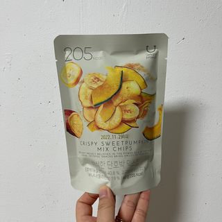 딜라이트 프로젝트 원물칩 2종 6ea(비트 믹스칩, 단호박 믹스칩) — 5점을 준 리뷰어가 2022년 4월 올린 사용 사진