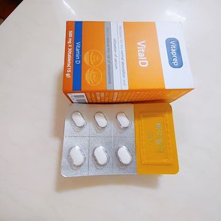 뉴트리션팩토리 비타프렙 바이탈디 비타민D 500mg — 4점을 준 리뷰어가 2021년 7월 올린 사용 사진