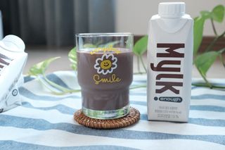 이너프 뮐크 초콜릿맛 — 5점을 준 리뷰어가 2022년 10월 올린 사용 사진