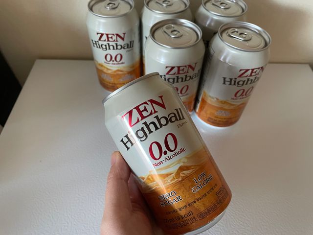 [티젠]젠하이볼향0.0 (350ml X 6개입) 리뷰 사진