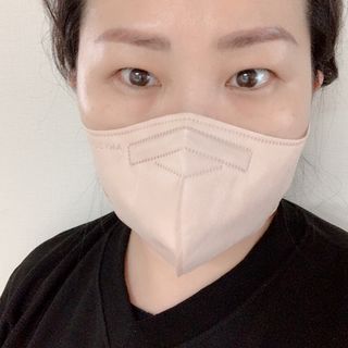 애니가드 셋업메베마스크 (대형 4컬러 + 중형 4컬러) — 5점을 준 리뷰어가 2022년 3월 올린 사용 사진