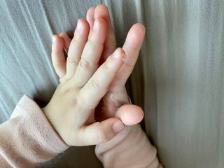 mom e 맘이 내추럴 베이비 케어 크림+바디오일 — 4점을 준 리뷰어가 2021년 1월 올린 사용 사진