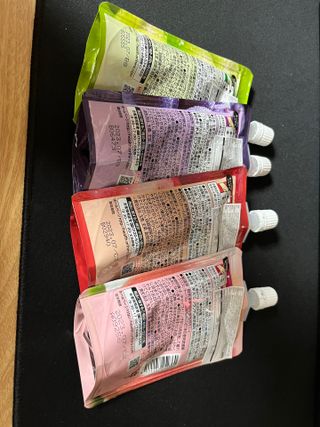 ORIHIRO 오리히로 곤약젤리 제로칼로리 130g 4종 4팩(맛별로 1팩씩) — 4점을 준 리뷰어가 2023년 3월 올린 사용 사진
