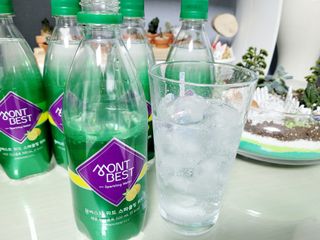 몽베스트 Montbest with Sparkling water Lemon OR Lime 20병(랜덤) — 5점을 준 리뷰어가 2022년 5월 올린 사용 사진