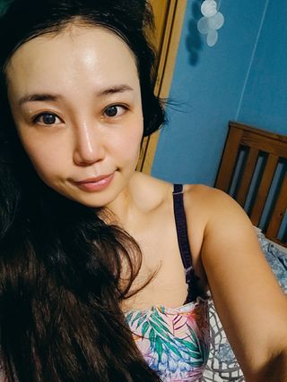 브에노 파리퀸 윌 페이스 오일 — 5점을 준 리뷰어가 2021년 6월 올린 사용 사진