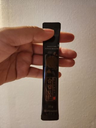 프리마인 자체 기업부설 연구소에서 찾아낸 건강한 수면의 비밀.  슬립토 플러스 30포 — 4점을 준 리뷰어가 2023년 4월 올린 사용 사진