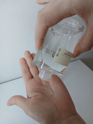 나우_스마트스토어 구매평 [디르] 카사바 하이드레이팅 워터 — 4점을 준 리뷰어가 2025년 4월 올린 사용 사진