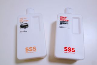 트리플에스 탈모 샴푸 275ml + 실크 트리트먼트 275ml — 5점을 준 리뷰어가 2021년 4월 올린 사용 사진