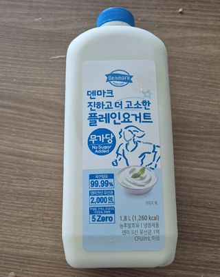 프리_[덴마크] 진하고 더 고소한 플레인 요거트 1.8L — 5점을 준 리뷰어가 2025년 5월 올린 사용 사진