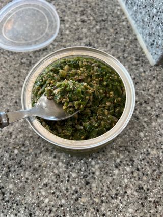셰프애찬 수제 청양 맵짤이 400g — 5점을 준 리뷰어가 2022년 10월 올린 사용 사진