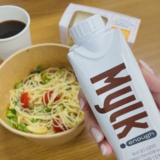 이너프 뮐크 초콜릿맛 — 5점을 준 리뷰어가 2022년 9월 올린 사용 사진