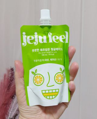 JEJUFEEL 풋풋한 제주담은 청귤에이드 — 5점을 준 리뷰어가 2022년 9월 올린 사용 사진