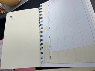 리훈 곰부 세우는 체크리스트 위클리 탁상 플래너 주간 일주일 계획표 — 5점을 준 리뷰어가 2023년 2월 올린 사용 사진