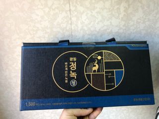 광동생활건강 [광동] 바르게 만든 녹용, 광동정녹청 — 5점을 준 리뷰어가 2021년 11월 올린 사용 사진