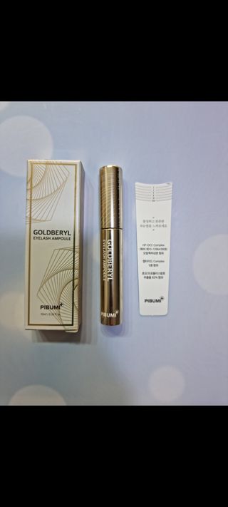 피부미 골드베릴 아이래쉬 앰플 10ml — 5점을 준 리뷰어가 2021년 9월 올린 사용 사진